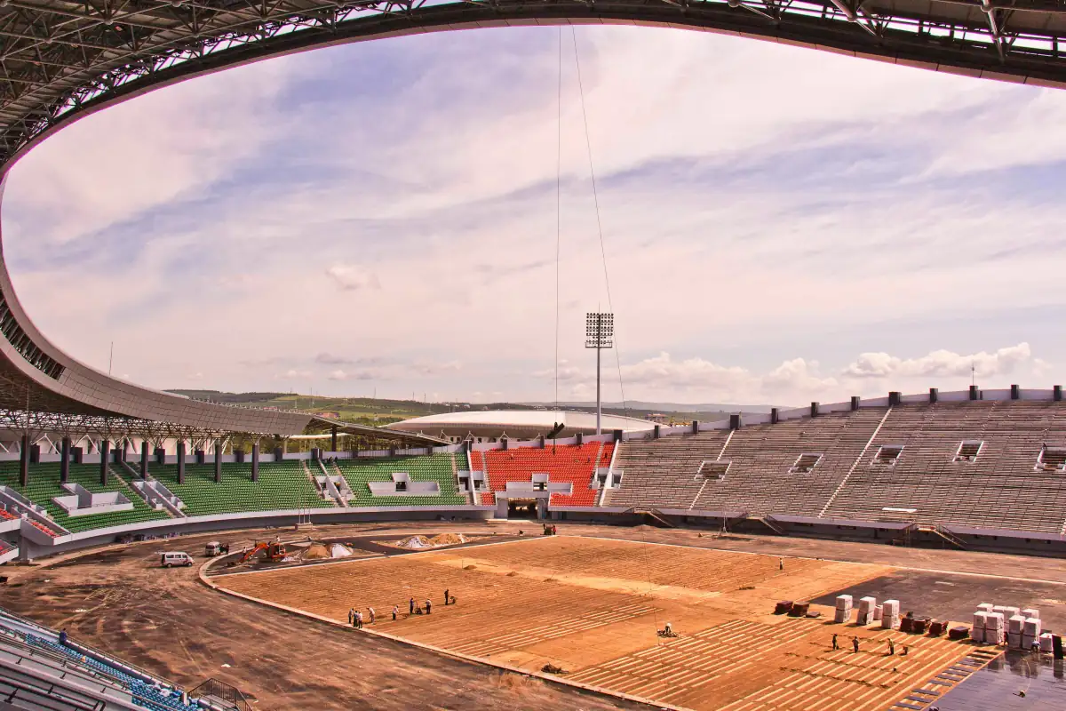 Sports ground and external development work by JVS Enterprises in Kolhapur