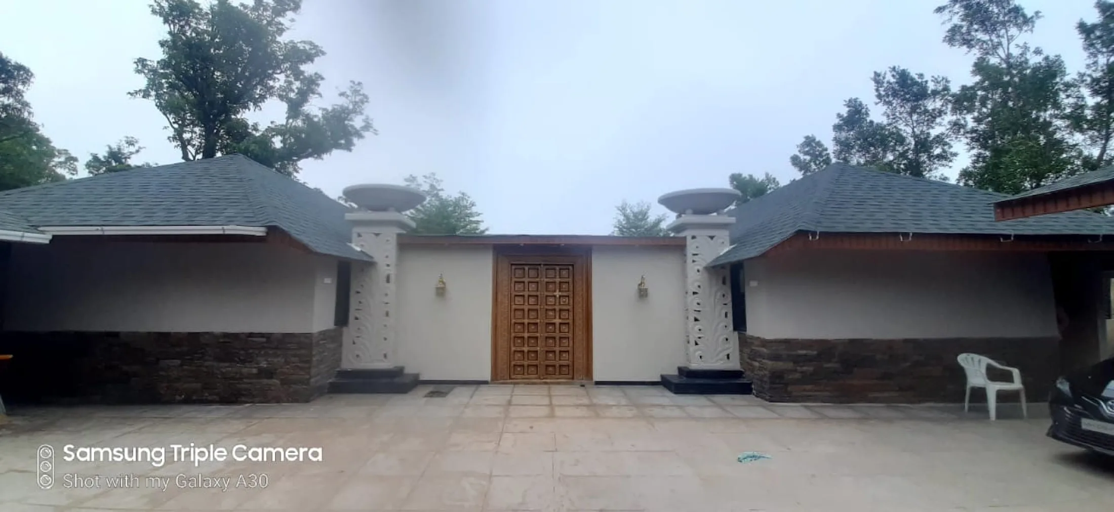 Dr. Sanjay D Patil Luxurious Farmhouse - Gate